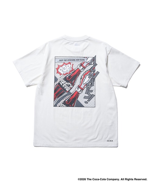 F.C.Real Bristol（エフシーレアルブリストル） tシャツ Coca-Cola AD 