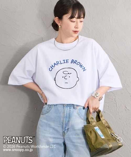 PEANUTS tシャツ 半袖 「PEANUTS×JEANS FACTORY/ピーナッツ×ジーンズ