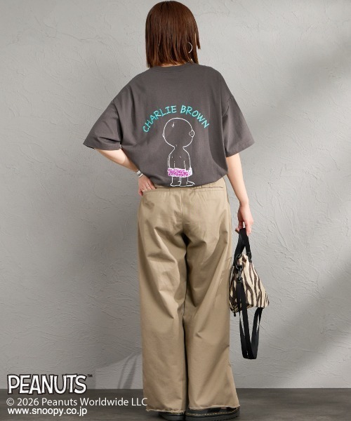 PEANUTS tシャツ 半袖 「PEANUTS×JEANS FACTORY/ピーナッツ×ジーンズ
