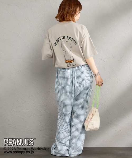 PEANUTS tシャツ 半袖 「PEANUTS×JEANS FACTORY/ピーナッツ×ジーンズ