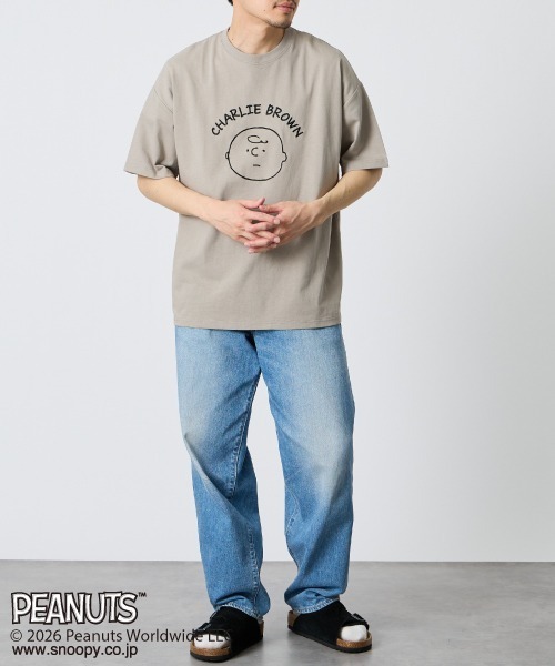 PEANUTS tシャツ 半袖 「PEANUTS×JEANS FACTORY/ピーナッツ×ジーンズ