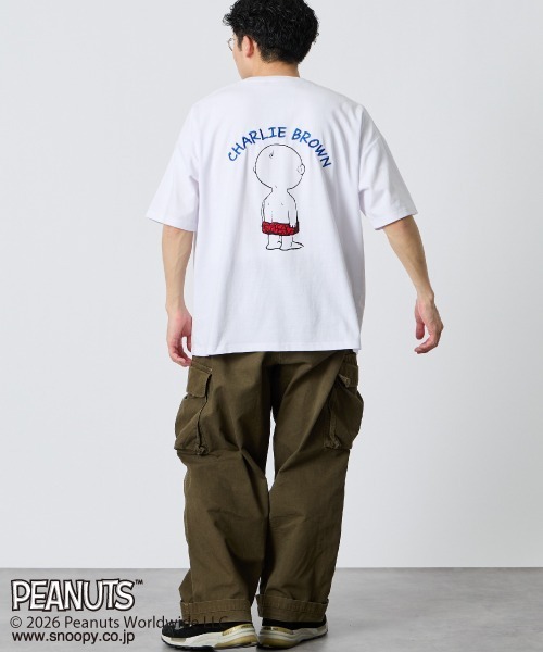 PEANUTS tシャツ 半袖 「PEANUTS×JEANS FACTORY/ピーナッツ×ジーンズ