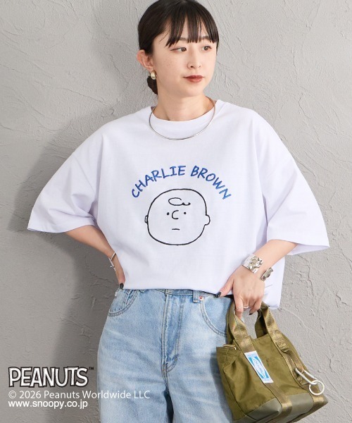PEANUTS tシャツ 半袖 「PEANUTS×JEANS FACTORY/ピーナッツ×ジーンズ