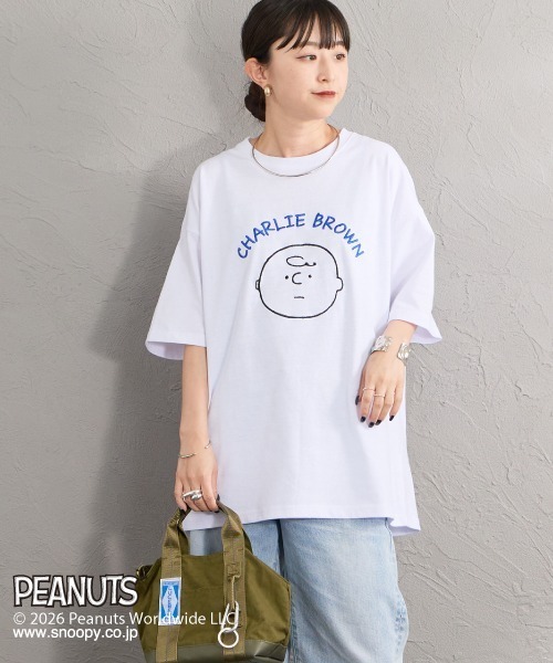 PEANUTS tシャツ 半袖 「PEANUTS×JEANS FACTORY/ピーナッツ×ジーンズ