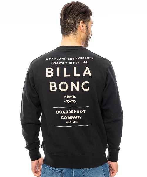 「BILLABONG」 スウェットカットソー MEDIUM オレンジ系その他 メンズ_画像4