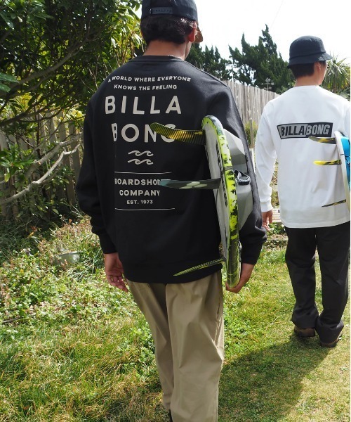 「BILLABONG」 スウェットカットソー MEDIUM オレンジ系その他 メンズ_画像5