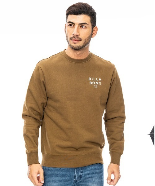 「BILLABONG」 スウェットカットソー MEDIUM オレンジ系その他 メンズ_画像6