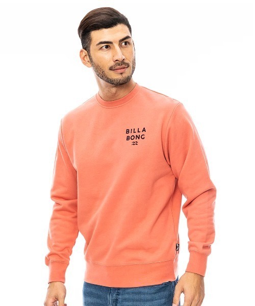 「BILLABONG」 スウェットカットソー MEDIUM オレンジ系その他 メンズ_画像9