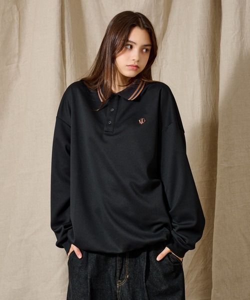 WETTEMPT 長袖ポロシャツ SMALL ブラック メンズ : ZOZOTOWN Yahoo!店