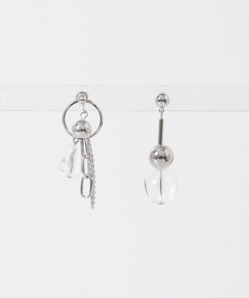 SMELLY（スメリー） アレルギー対応 ピアス クリアメタル