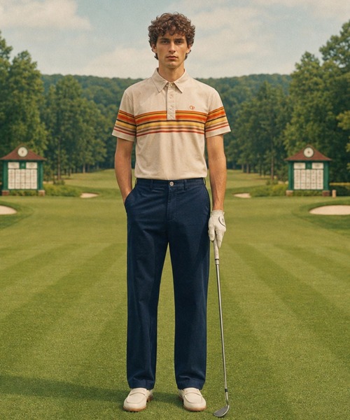 ポロシャツ ポロ 「TMT×Ocean Pacific」 PEARTEX POLO SHIRT（BORDER） レディース メンズの画像