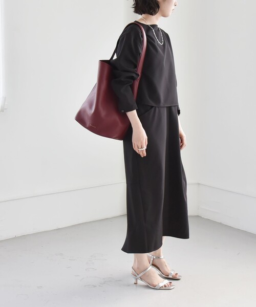 「quaranciel」 コンビワンピース ONE SIZE キャメル レディース_画像4