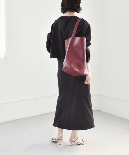 「quaranciel」 コンビワンピース ONE SIZE キャメル レディース_画像5