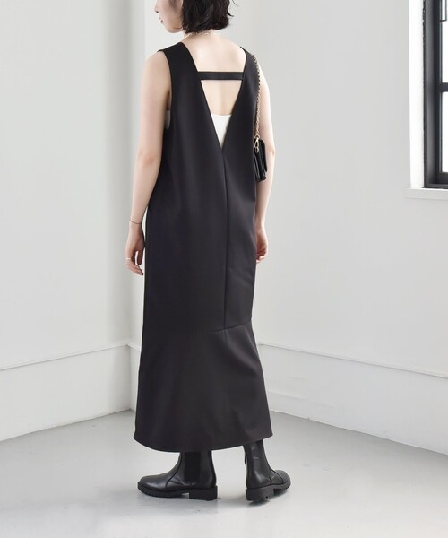 「quaranciel」 コンビワンピース ONE SIZE キャメル レディース_画像9