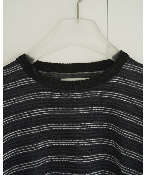 anuke（アンヌーク） ニット セーター Sheer Border Knit レディース