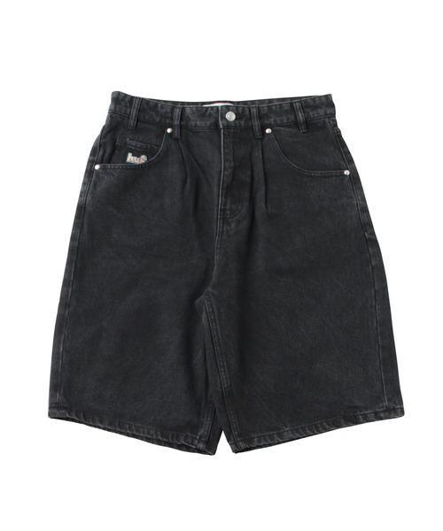 HUF ハフ ブラック デニム ハーフパンツ HUF（ハフ） デニムハーフパンツ 26inch ブラック メンズ : ZOZOTOWN