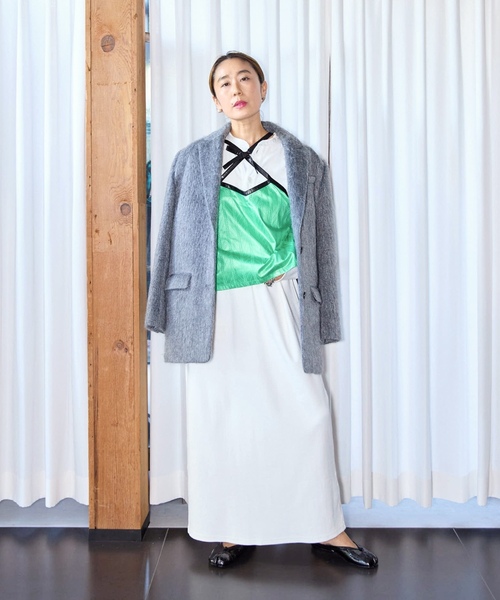 「CITYSHOP」 テーラードジャケット 38 グレー レディース_画像5