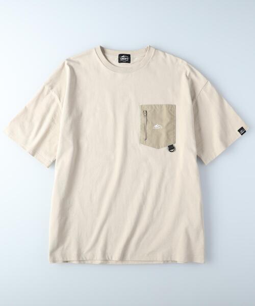 「CAMP7」 半袖Tシャツ M グリーン メンズ_画像5