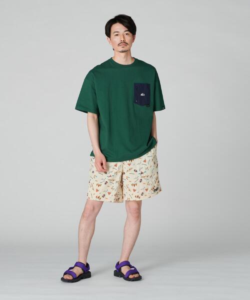 「CAMP7」 半袖Tシャツ M グリーン メンズ_画像9