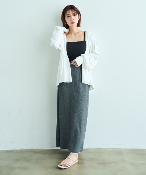 「mil」 タイトスカート X-SMALL ブラック レディース_画像8