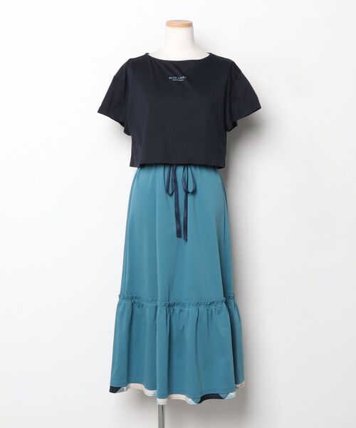 BLUE LABEL CRESTBRIDGE ブルーレーベル ワンピース 36 BLUE LABEL CRESTBRIDGE（ブルーレーベルクレストブリッジ） コンビ