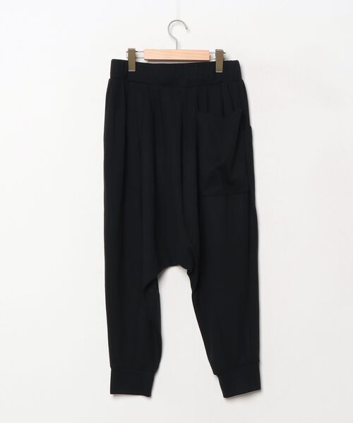 「rehacer」 サルエルパンツ MEDIUM ブラック メンズ_画像2
