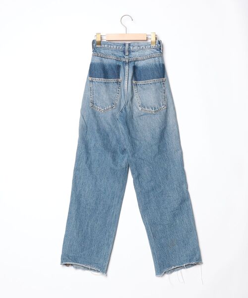 「MOUSSY」 デニムパンツ 23 ブルー レディース_画像2