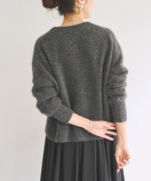 BEARDSLEY（ビアズリー） ニット セーター FOXカシミヤシャギープル