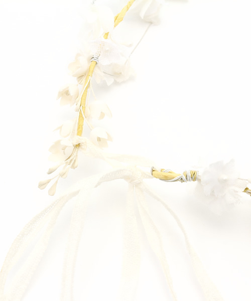 m.soeur（エムスール） ワイヤーフラワーの花冠 : ZOZOTOWN Yahoo!店