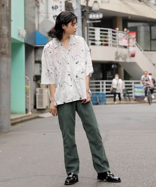 お得即納 シャツ ブラウス ドレープ リラックス アソート柄オープンカラーシャツ/アロハシャツ/柄シャツ ZOZOTOWN PayPayモール店 - 通販 - PayPayモール 新品
