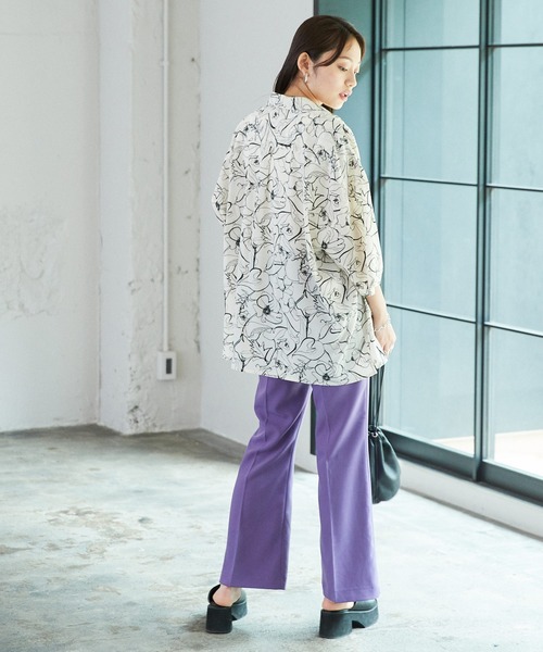 お得即納 シャツ ブラウス ドレープ リラックス アソート柄オープンカラーシャツ/アロハシャツ/柄シャツ ZOZOTOWN PayPayモール店 - 通販 - PayPayモール 新品