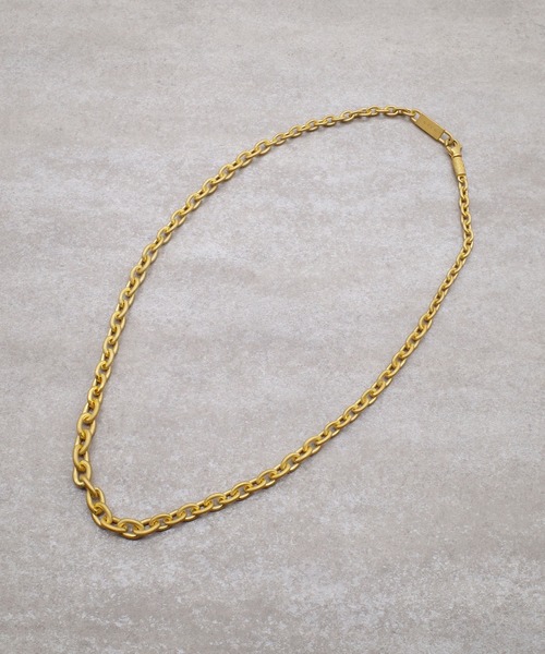 ネックレス Gradation round chain necklace メンズ レディースの画像