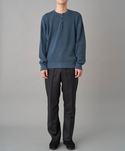 crepuscule（クレプスキュール） ヘンリーネック tシャツ crepuscule