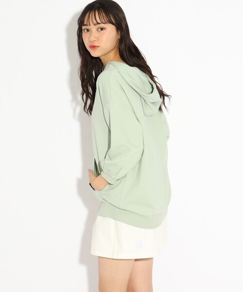 パーカー フード付チュニック7分袖トップス|ZOZOTOWN PayPayモール店|11