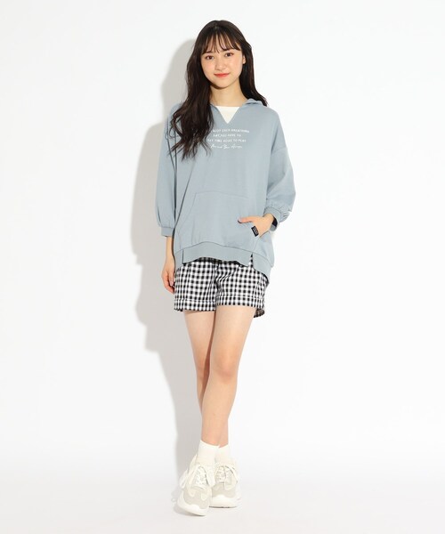 パーカー フード付チュニック7分袖トップス|ZOZOTOWN PayPayモール店|14