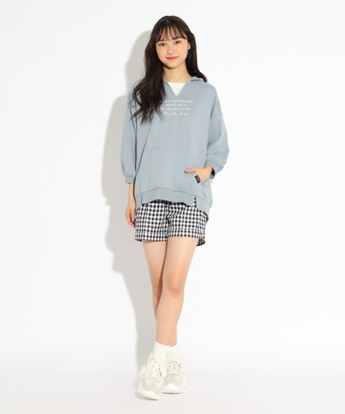 パーカー フード付チュニック7分袖トップス|ZOZOTOWN PayPayモール店|16