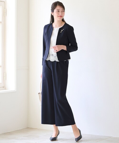any SiS ジャケット ノーカラージャケット 「セットアップ対応