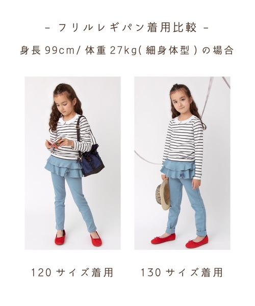 panpantutu（パンパンチュチュ） パンツ フリルレギパン(80-130cm