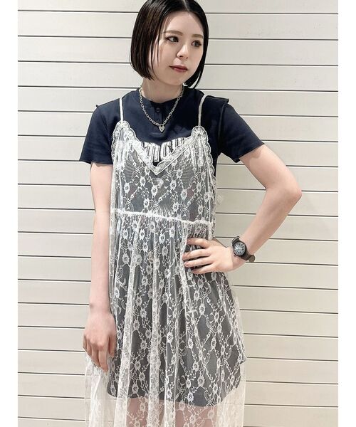 jouetie キャミワンピ jouetie ワンピース シャーリングキャミワンピース : ZOZOTOWN