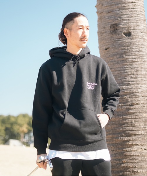 Fortune Island GOLF パーカー 「Fortune Golf」Logo Hood Sweat