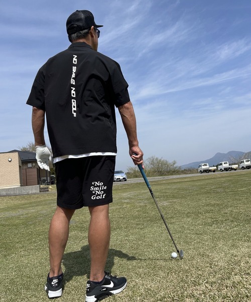 COMONGOLF（コモンゴルフ） ゴルフ ビッグシルエット 半袖ゴルフZIP