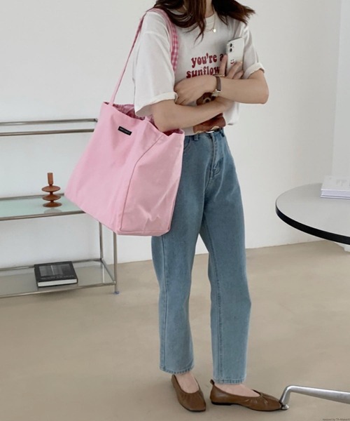 TONE SELECT GOODS トートバッグ Liaa/大容量 リバーシブル