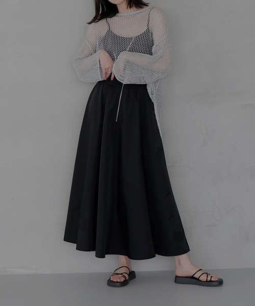 LIAN（リアン） スカート フロントジップフレアスカート : ZOZOTOWN
