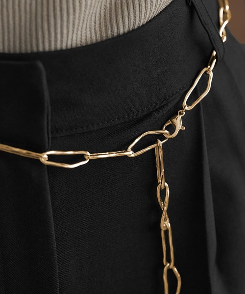 d.i.a チェーン付きベルト d.i.a. | 【BELT COLLECTION】 ✔︎スターバックルチェーン