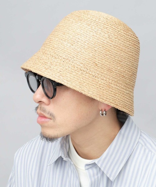ReqHatter（レックハッター） 帽子 ハット ラフィア ブレード メトロ