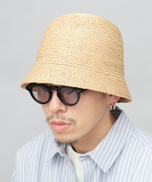 ReqHatter（レックハッター） 帽子 ハット ラフィア ブレード メトロ