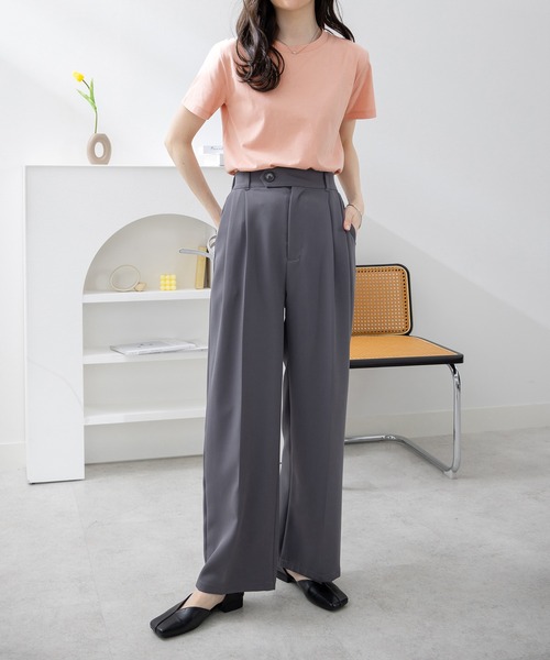 tシャツ 綿100％クルーネックTシャツ レディース : ZOZOTOWN Yahoo!店