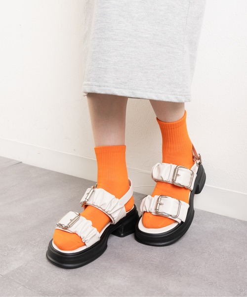 CASADEI サンダル 厚底 36 1/2 イエロー CASADEI サンダル 厚底 36 1/2 イエロー