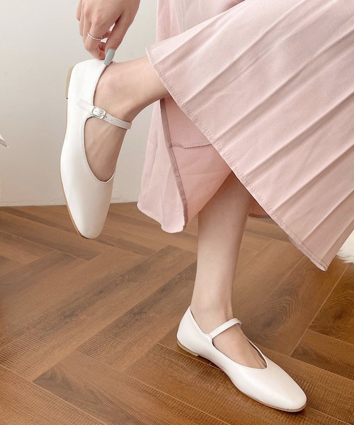 Dewlily パンプス メリージェーンフラットパンプス : ZOZOTOWN Yahoo