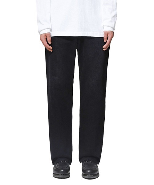 パンツ marka RELAX STRAIGHT FIT JEANS - black 楽天市場】[送料無料]marka : RELAX STRAIGHT FIT JEANS - black